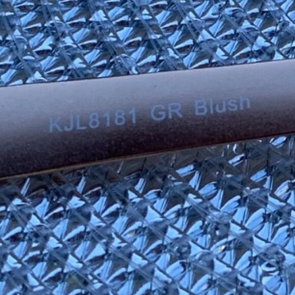 Kenneth Jay Lane Gray/Blush Cat Eye Sunglasses - Picture 8 of 12